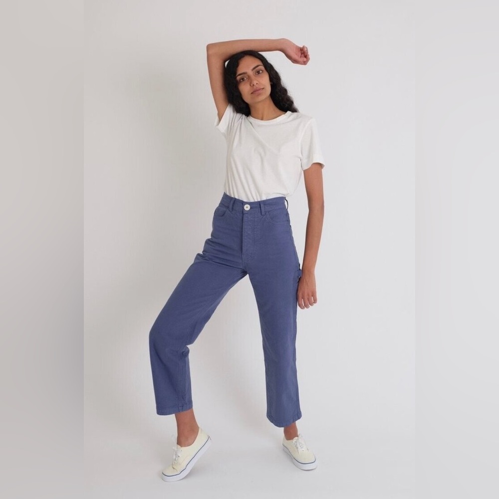 NEW Jesse Kamm Handy Pants in Mechanic’s Blue Size 2